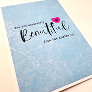 Love Beautiful from the Ankles Up card