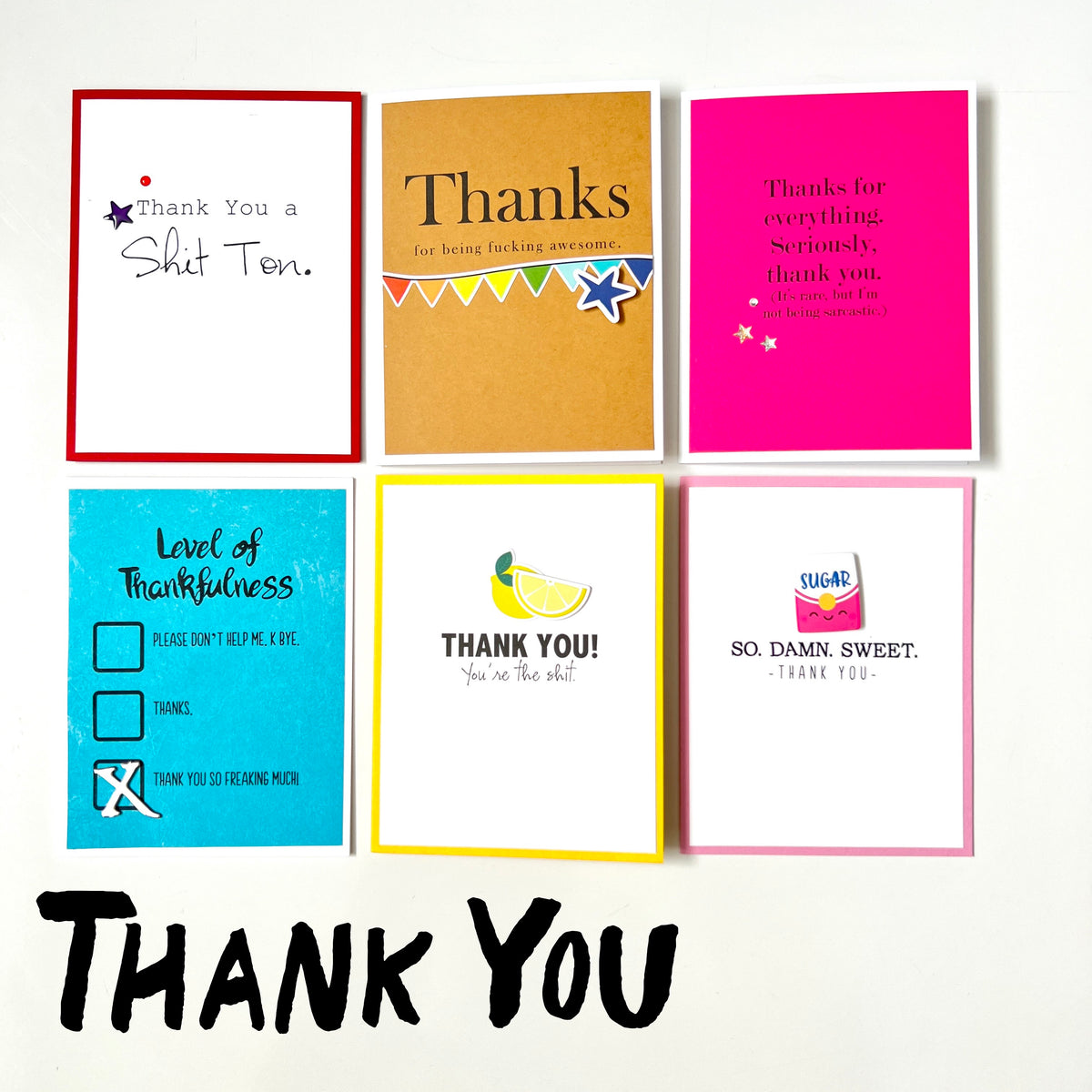 6-Card Value Pack: Thank You Set