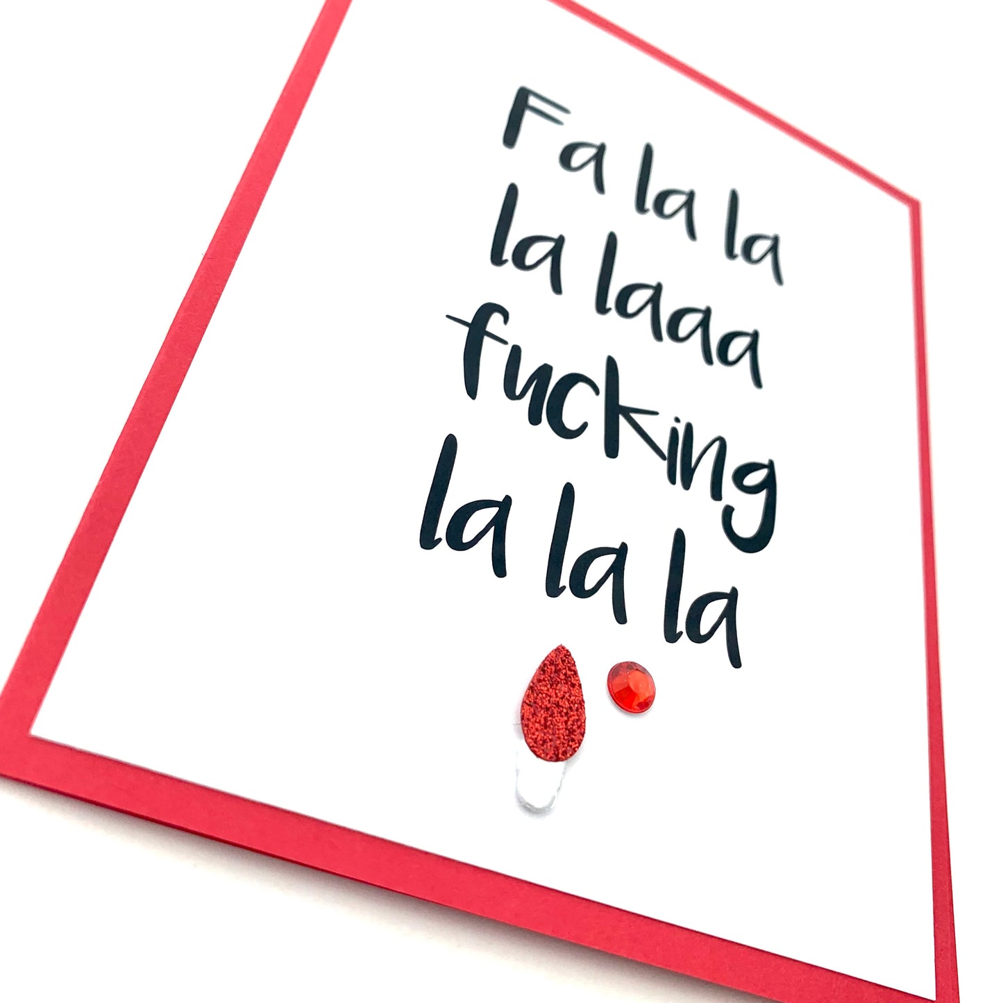 Fa La La Fucking La holiday card