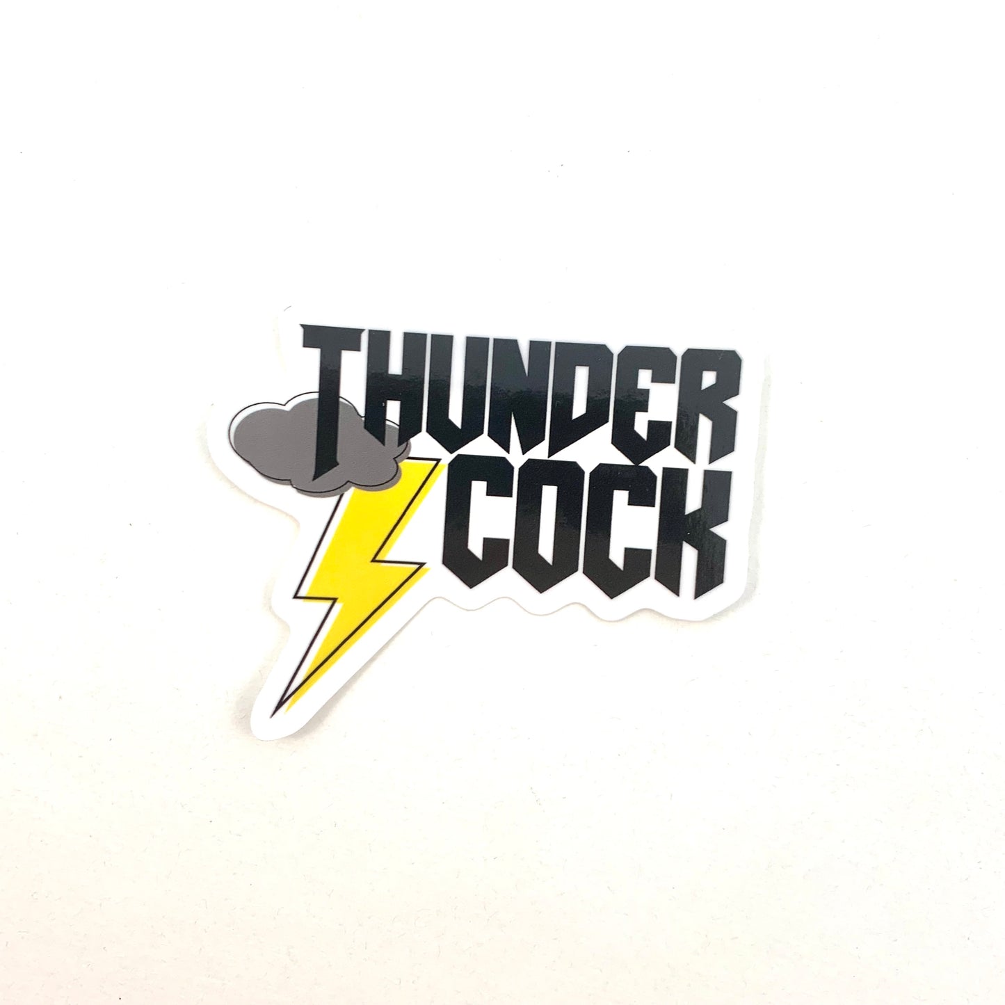 Thunder Cock vinyl sticker