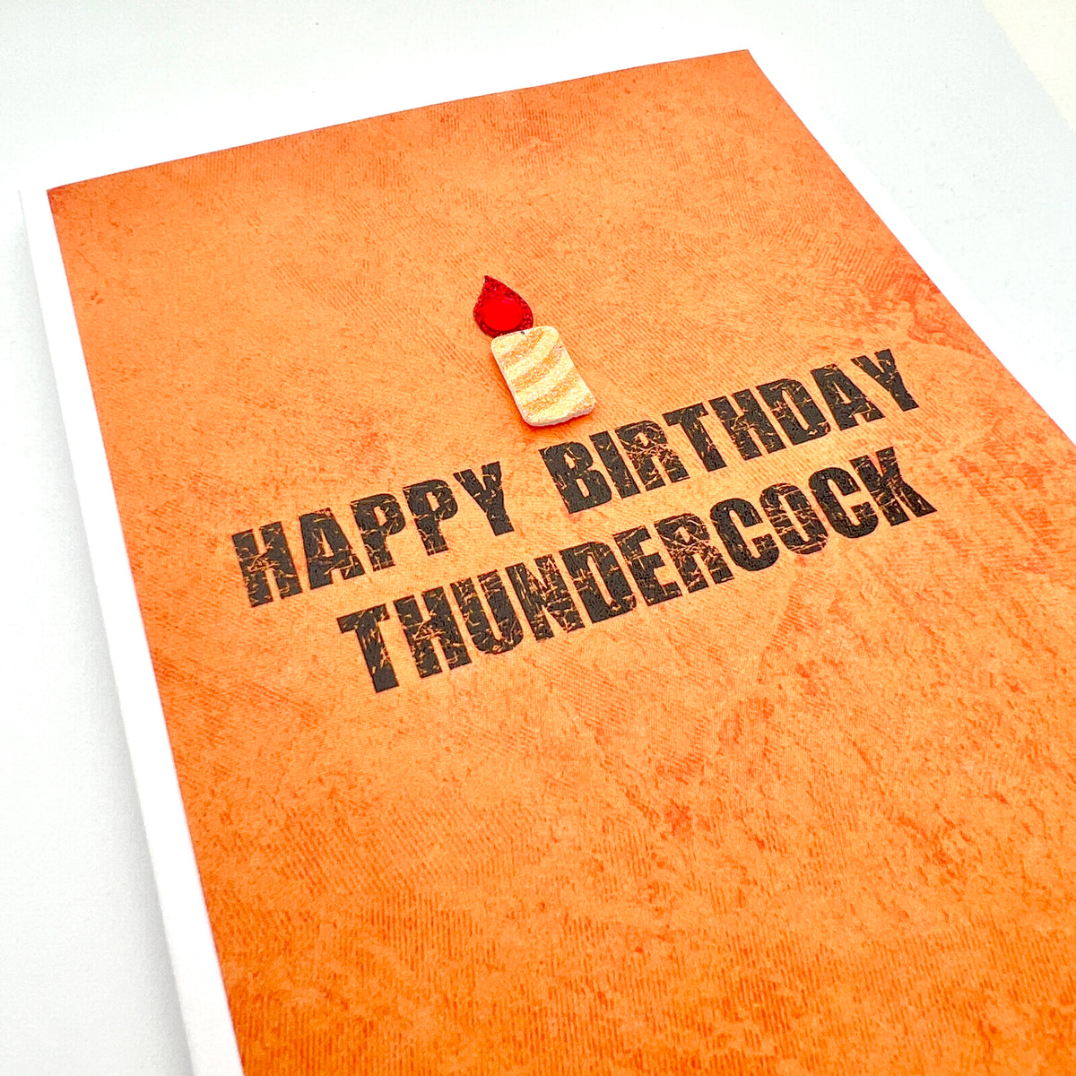 Birthday Happy Birthday Thundercock card