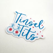 Vinyl Sticker Tinsel Tits