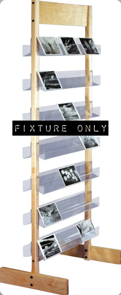 Wholesale Acrylic Shelf Display- 14 shelves (70 styles)
