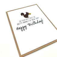 Birthday Old Wrinkly Nuts card