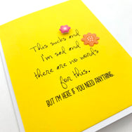Sympathy This Sucks and I’m Sad card