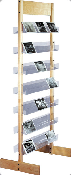 Wholesale Acrylic Shelf Display- 14 shelves (70 styles)
