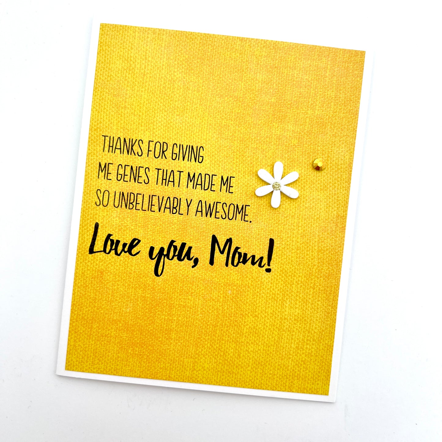 Mother’s Day Giving Me Genes card